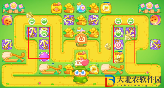保衛(wèi)蘿卜4頭等大事第6關(guān)通關(guān)攻略