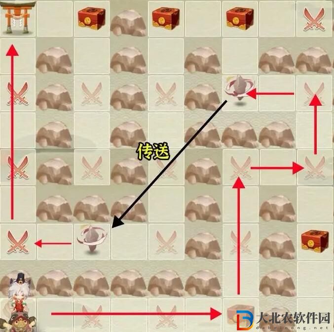 陰陽師福神巡禮收集福運路線圖