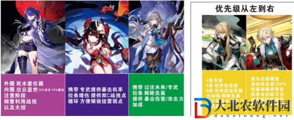 崩壞星穹鐵道黃泉命座推薦