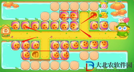 保衛(wèi)蘿卜4頭等大事第13關(guān)通關(guān)攻略