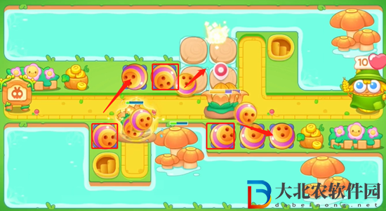 保衛(wèi)蘿卜4頭等大事第13關(guān)通關(guān)攻略