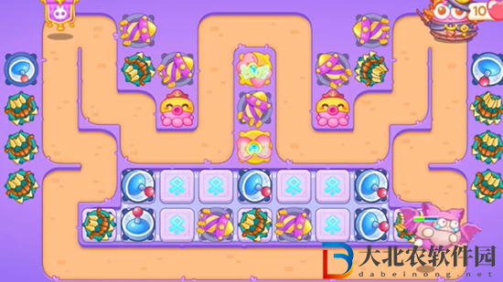 保衛(wèi)蘿卜4阿波與魔法寶藏第14關(guān)通關(guān)攻略