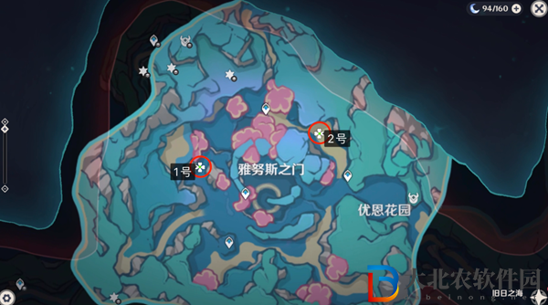 原神楓丹舊日之海鰻魚寶箱位置