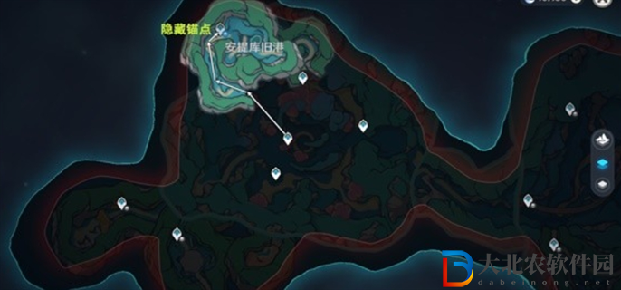 原神4.6舊日之海錨點秘境怎么開圖