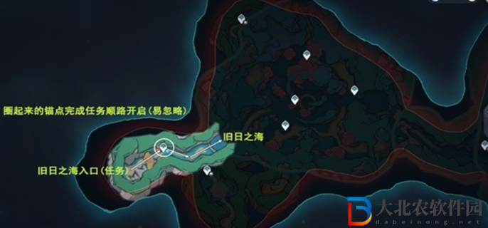 原神4.6舊日之海錨點秘境怎么開圖