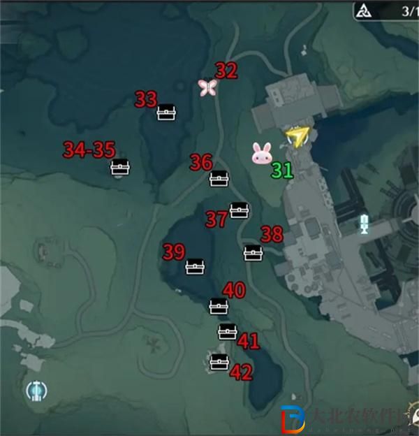 鳴潮虎口山脈探索寶箱在哪里