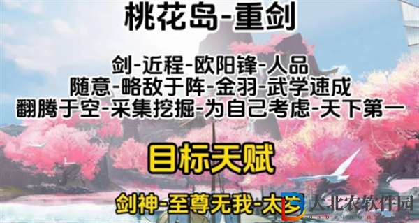 射雕手游天賦怎么選擇