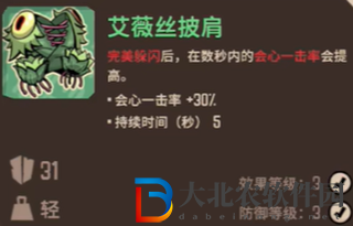 熔爐密林艾薇絲套裝屬性介紹