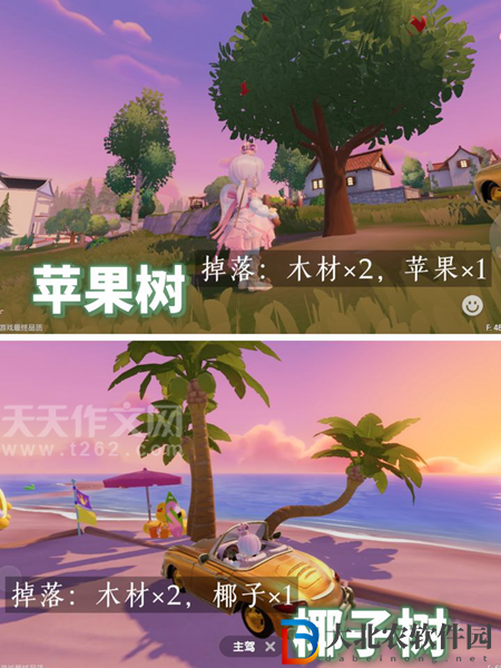 心動小鎮樹木有哪些