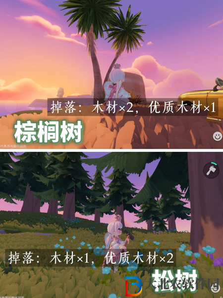 心動小鎮樹木有哪些