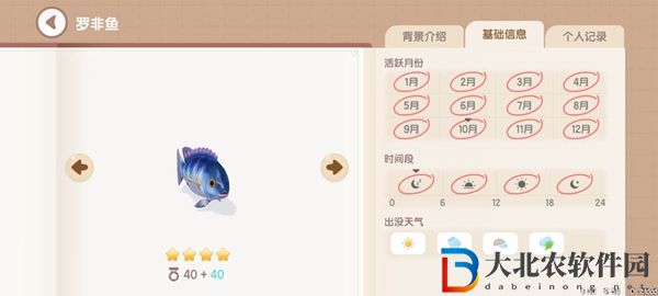 心動小鎮釣魚圖鑒有哪些