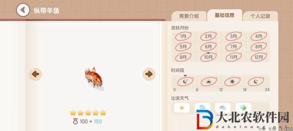 心動小鎮釣魚圖鑒有哪些
