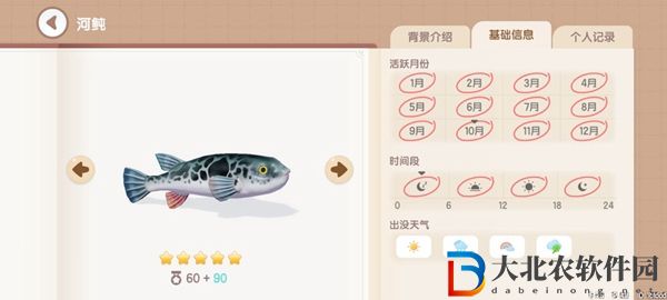 心動小鎮釣魚圖鑒有哪些