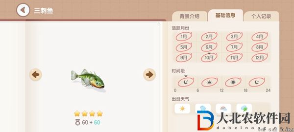 心動小鎮釣魚圖鑒有哪些