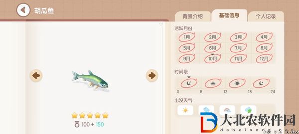 心動小鎮釣魚圖鑒有哪些