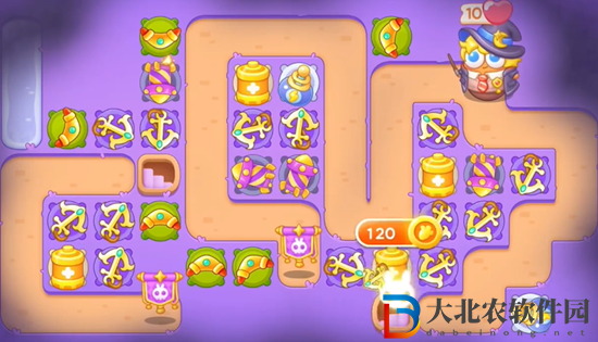 保衛蘿卜4阿波與魔法寶藏第35關通關攻略