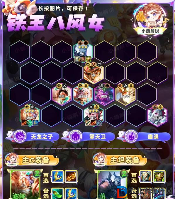 金鏟鏟之戰s11鐵王八風女陣容推薦
