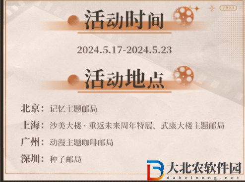 重返未來1999一周年郵政聯動活動攻略