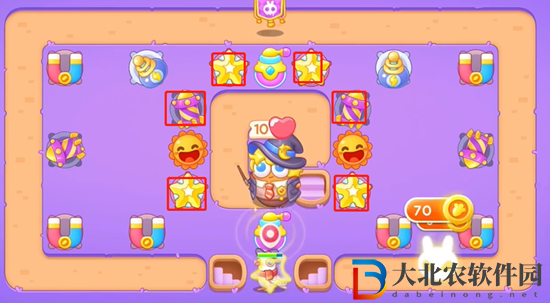 保衛(wèi)蘿卜4阿波與魔法寶藏第54關(guān)通關(guān)攻略