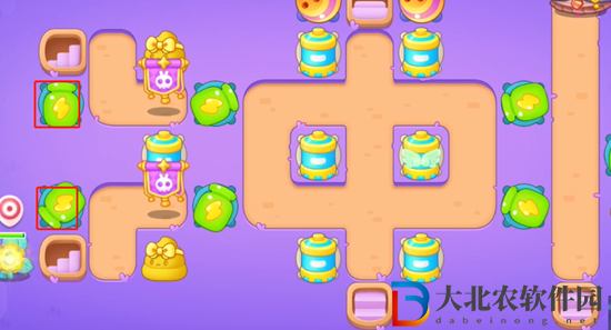 保衛蘿卜4阿波與魔法寶藏第53關通關攻略
