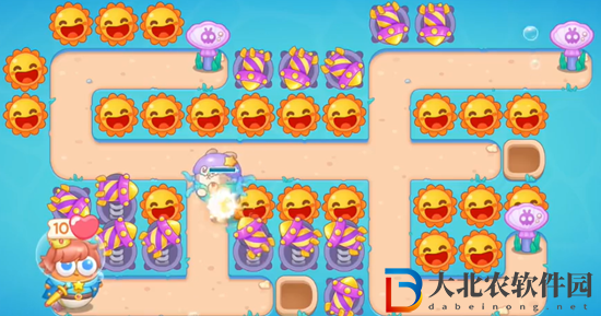 保衛(wèi)蘿卜4嗨釣度假島第11關(guān)通關(guān)攻略