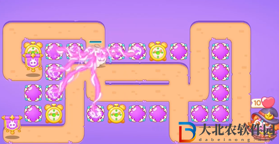 保衛蘿卜4阿波與魔法寶藏第69關通關攻略