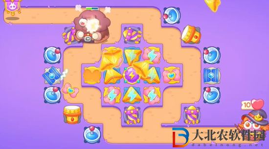 保衛蘿卜4阿波與魔法寶藏第65關通關攻略