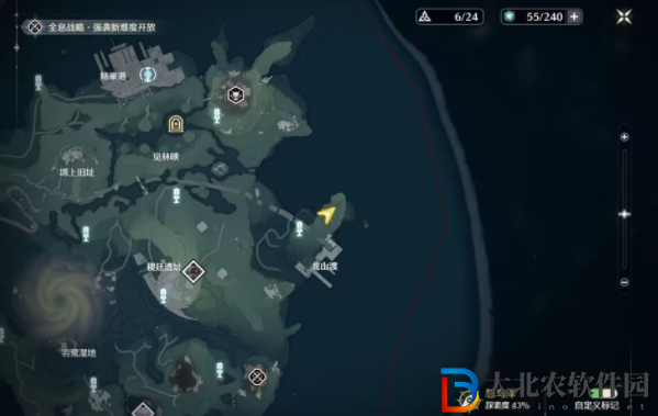 鳴潮龍山渡燈塔隱藏寶箱位置