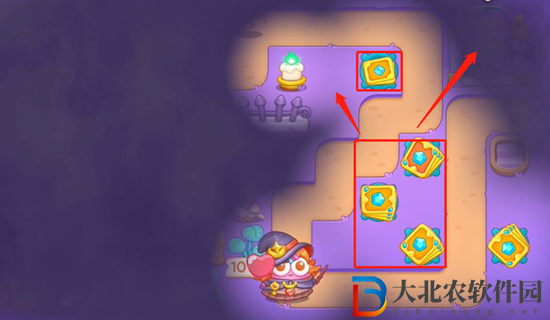 保衛蘿卜4阿波與魔法寶藏第78關通關攻略