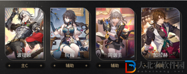 崩壞星穹鐵道波提歐隊伍搭配