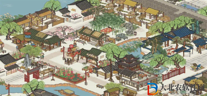 江南百景圖繽紛花傘跟誰兌換