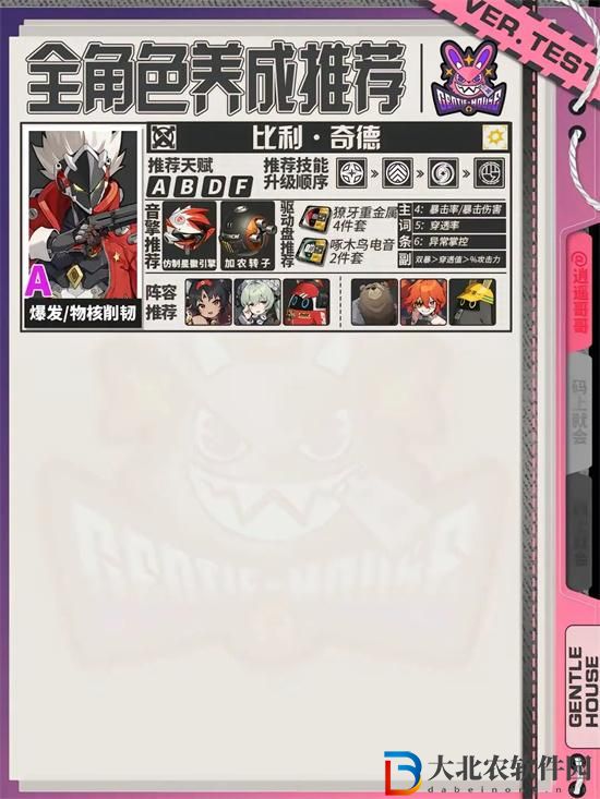 絕區零角色怎么培養