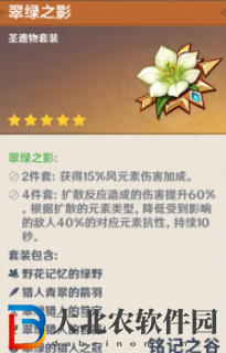 原神溫迪圣遺物如何選擇