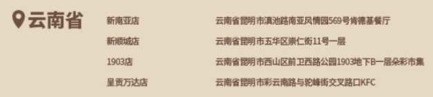 原神kfc2024主題店有哪些