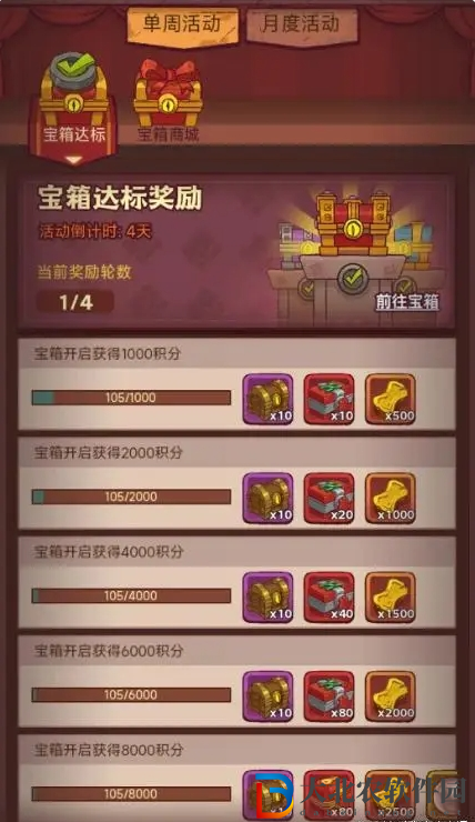 咸魚之王寶箱周能拿多少金磚