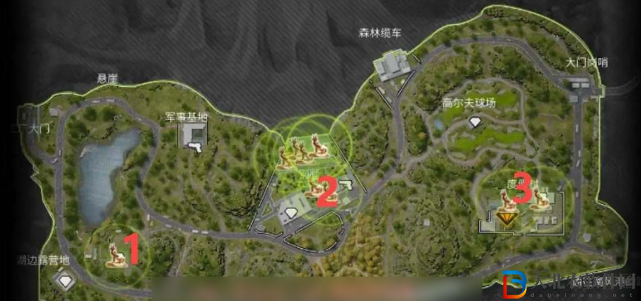 螢火突擊田氏寶箱刷新點位置分布在哪