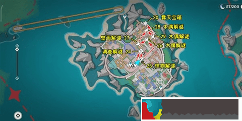 原神4.8版本星軌王城寶箱位置圖文攻略