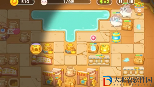 保衛(wèi)蘿卜4法老歸來(lái)第7關(guān)攻略