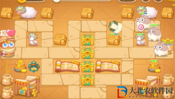保衛蘿卜4法老歸來第1關攻略