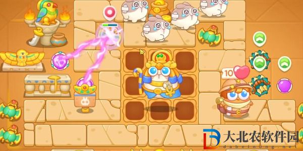 保衛(wèi)蘿卜4法老歸來第16關(guān)攻略