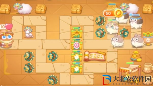 保衛蘿卜4法老歸來第1關攻略