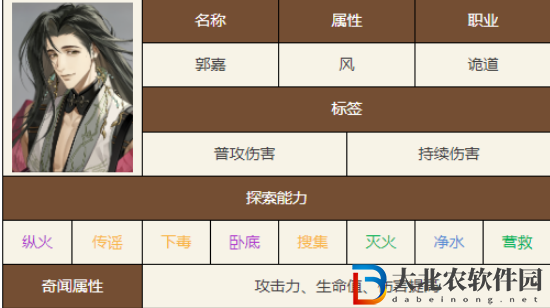 如鳶郭嘉技能效果是什么