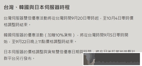 無畏契約國際服充值比例調整一覽2024