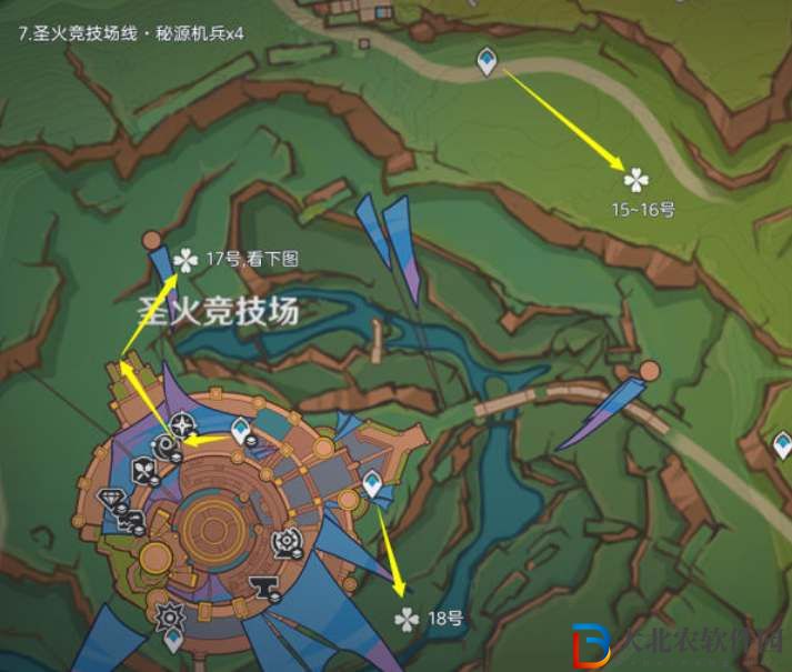 原神納塔秘源機兵討伐路線一覽