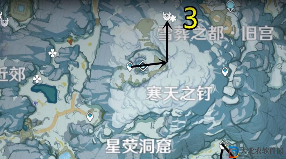 原神星銀*
石分布圖