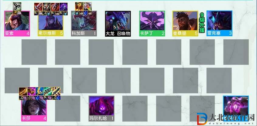 金鏟鏟之戰s9虛空卡莎陣容攻略
