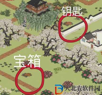 江南百景圖麗娘府宅寶箱鑰匙刷新地點-江南百景圖麗娘府宅寶箱在哪