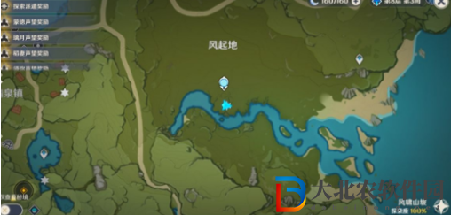 原神風起地附近的紅色帳篷在哪