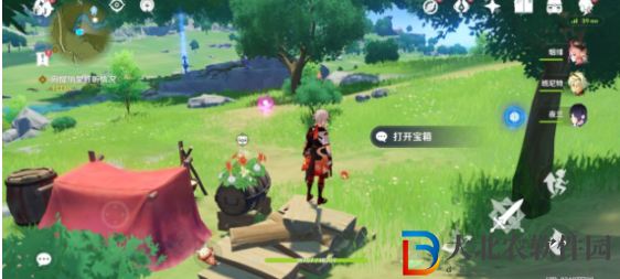 原神風起地附近的紅色帳篷在哪